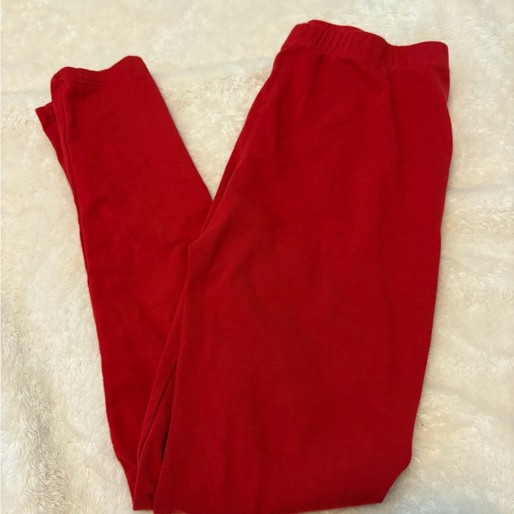 Red Thereabouts Leggings